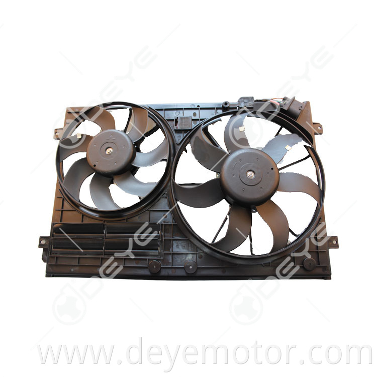 1K0121205J 1K0121207AD AB 1K0959455N DT FJ 1K0959455Q DH ET radiator cooling fan for A3 VW TOURAN GOLF SKODA OCTAVIA